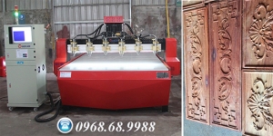 Giá máy khắc gỗ 3D được sản xuất tại Việt Nam